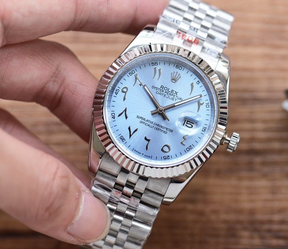 Rolex Datejust 41 Silver Toned For Men