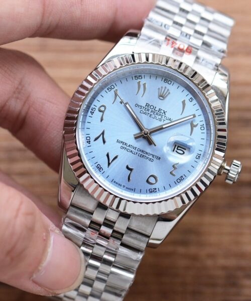 Rolex Datejust 41 Silver Toned For Men