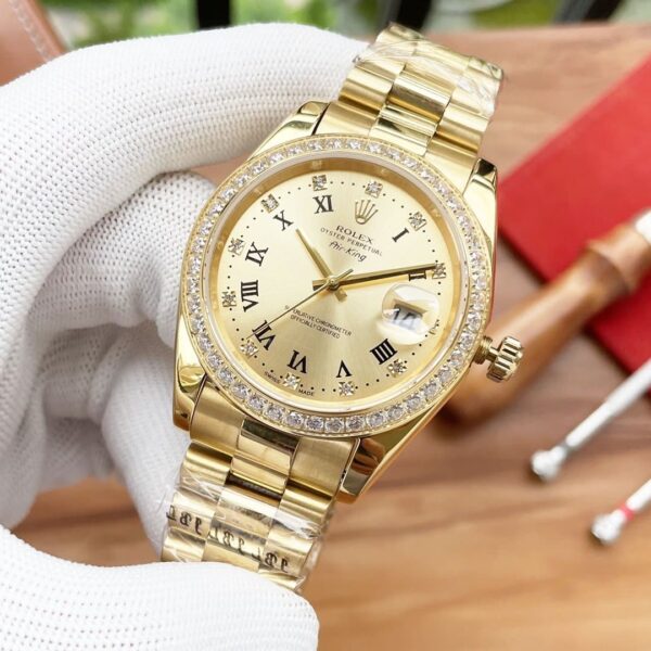 Rolex Datejust 41mm Oyster Perpetual Gold Toned For Men
