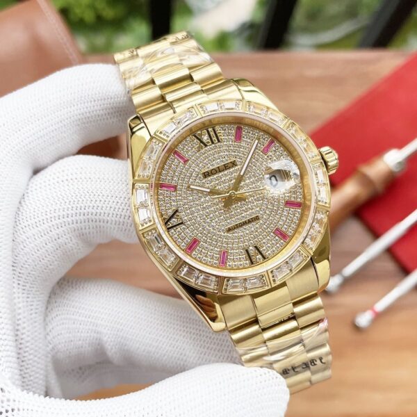 Rolex Datejust 41mm Oyster Perpetual Gold Toned For Men