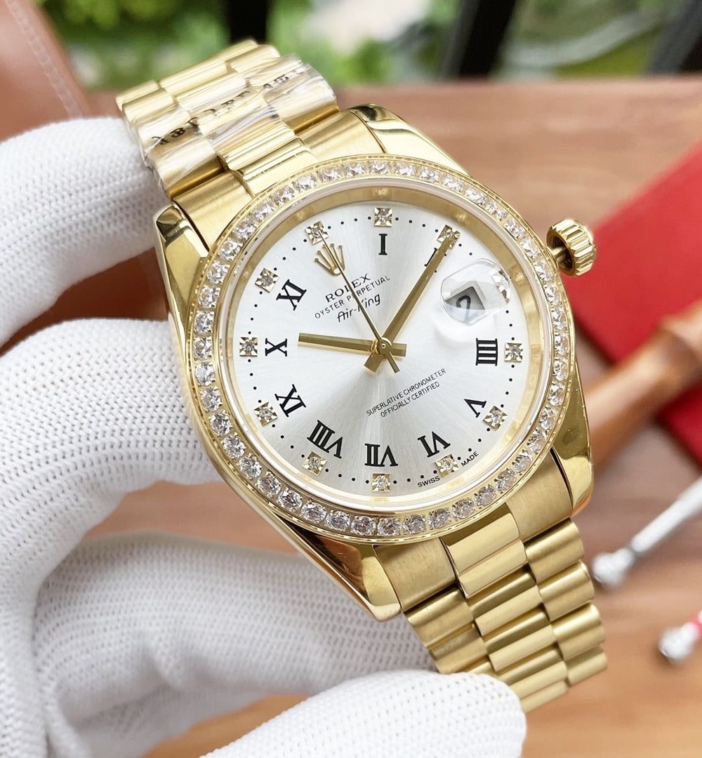 Rolex Datejust 41mm Oyster Perpetual Gold Toned For Men