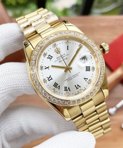 Rolex Datejust 41mm Oyster Perpetual Gold Toned For Men