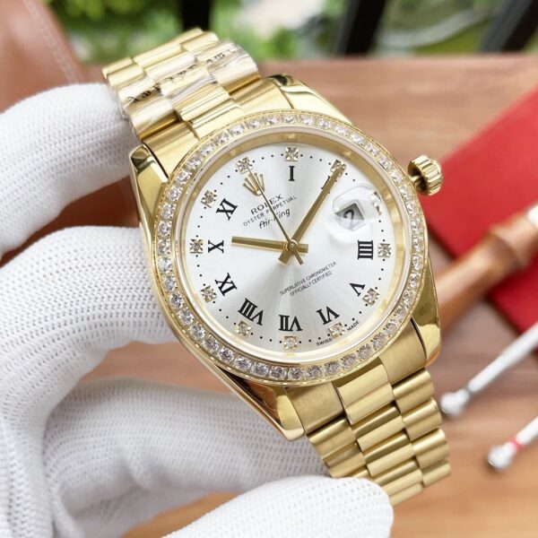 Rolex Datejust 41mm Oyster Perpetual Gold Toned For Men