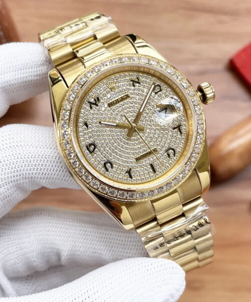 Rolex Datejust 41mm Oyster Perpetual Gold Toned For Men