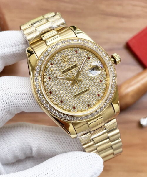 Rolex Datejust 41mm Oyster Perpetual Gold Toned For Men