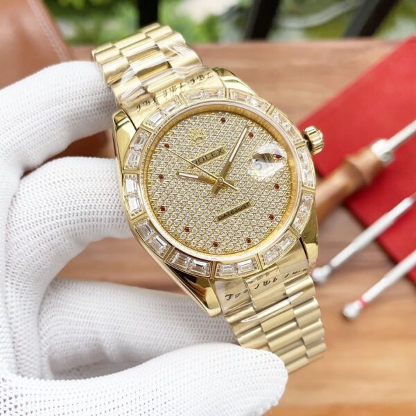 Rolex Datejust 41mm Oyster Perpetual Gold Toned For Men