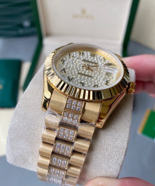 Rolex Datejust 41mm Oyster Perpetual Gold Toned For Men