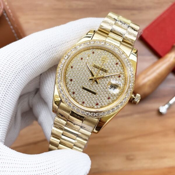 Rolex Datejust 41mm Oyster Perpetual Gold Toned For Men