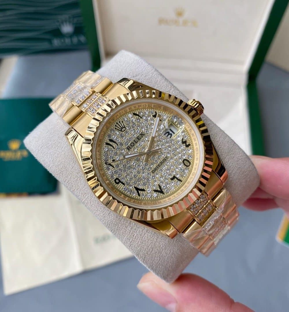 Rolex Datejust 41mm Oyster Perpetual Gold Toned For Men