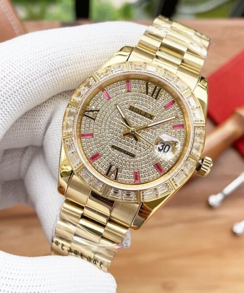 Rolex Datejust 41mm Oyster Perpetual Gold Toned For Men