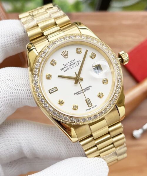 Rolex Datejust 41mm Oyster Perpetual Gold Toned For Men