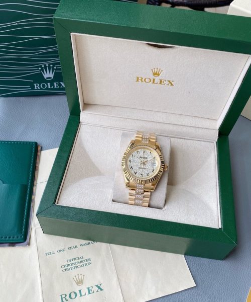 Rolex Datejust 41mm Oyster Perpetual Gold Toned For Men