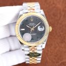 Rolex Datejust 41mm Oyster Perpetual Silver Toned For Men 116333