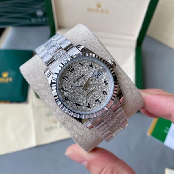 Rolex Datejust 41mm Oyster Perpetual Silver Toned For Men