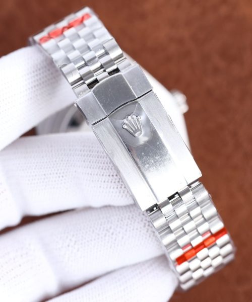 Rolex Datejust 41mm Oyster Perpetual Silver Toned For Men