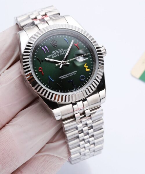 Rolex Datejust 41mm Oyster Perpetual Silver Toned For Men