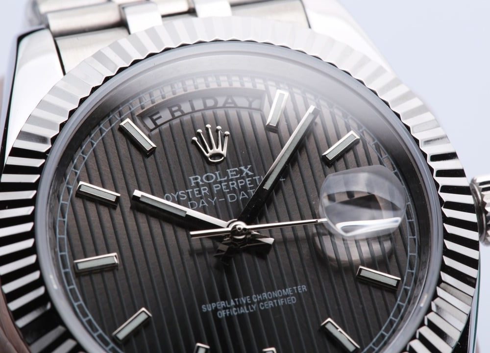 Rolex Datejust 41mm Oyster Perpetual Silver Toned For Men