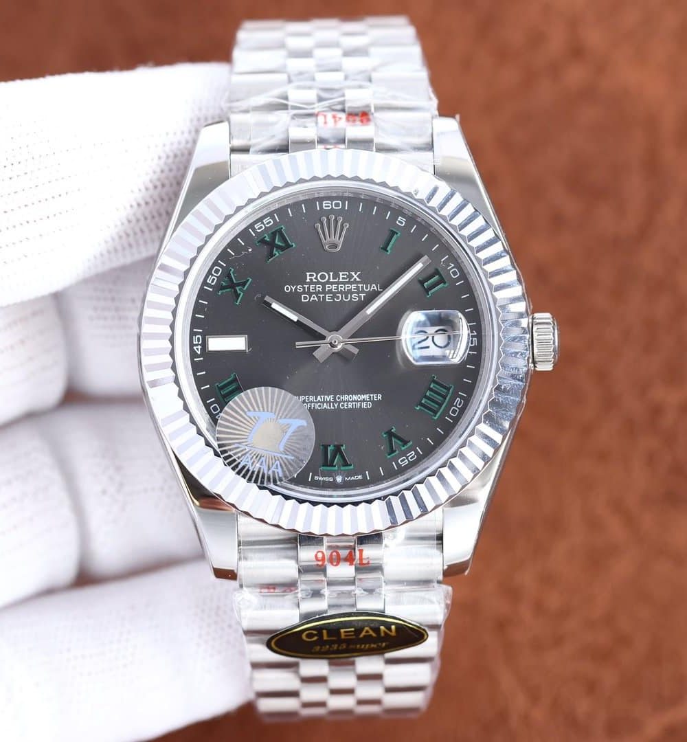 Rolex Datejust 41mm Oyster Perpetual Silver Toned For Men