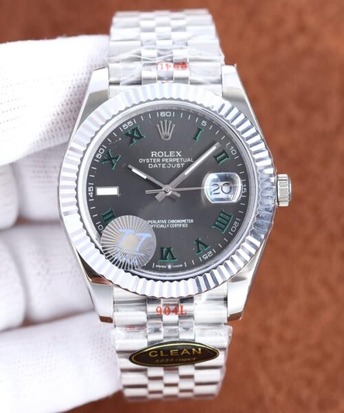 Rolex Datejust 41mm Oyster Perpetual Silver Toned For Men