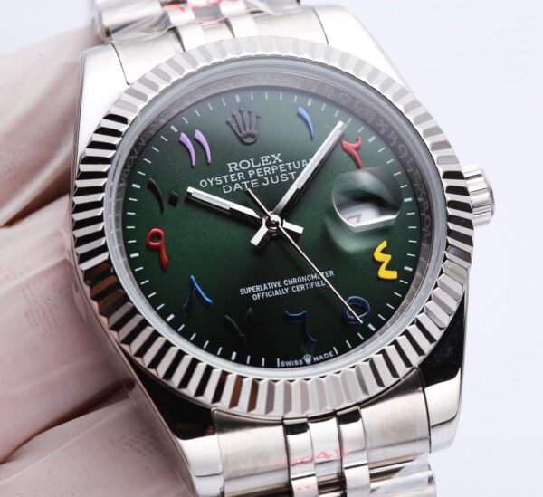 Rolex Datejust 41mm Oyster Perpetual Silver Toned For Men
