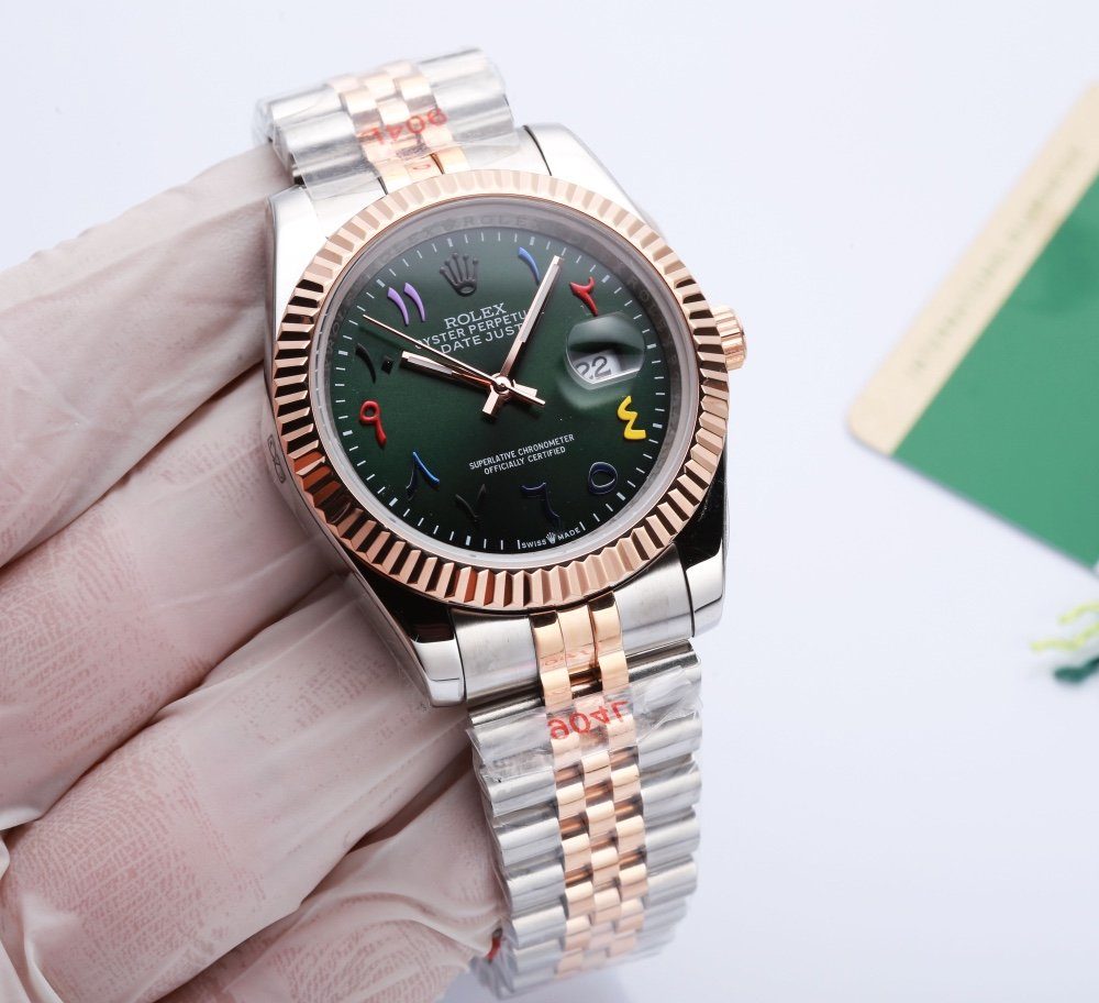 Rolex Datejust 41mm Oyster Perpetual Silver Toned For Men