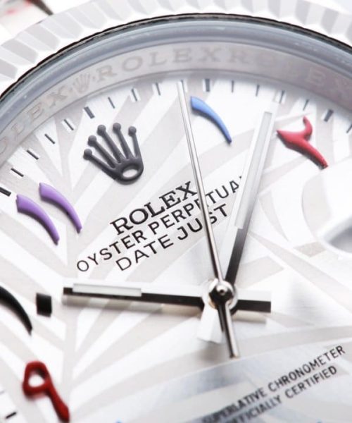 Rolex Datejust 41mm Oyster Perpetual Silver Toned For Men