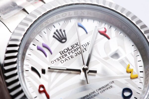 Rolex Datejust 41mm Oyster Perpetual Silver Toned For Men