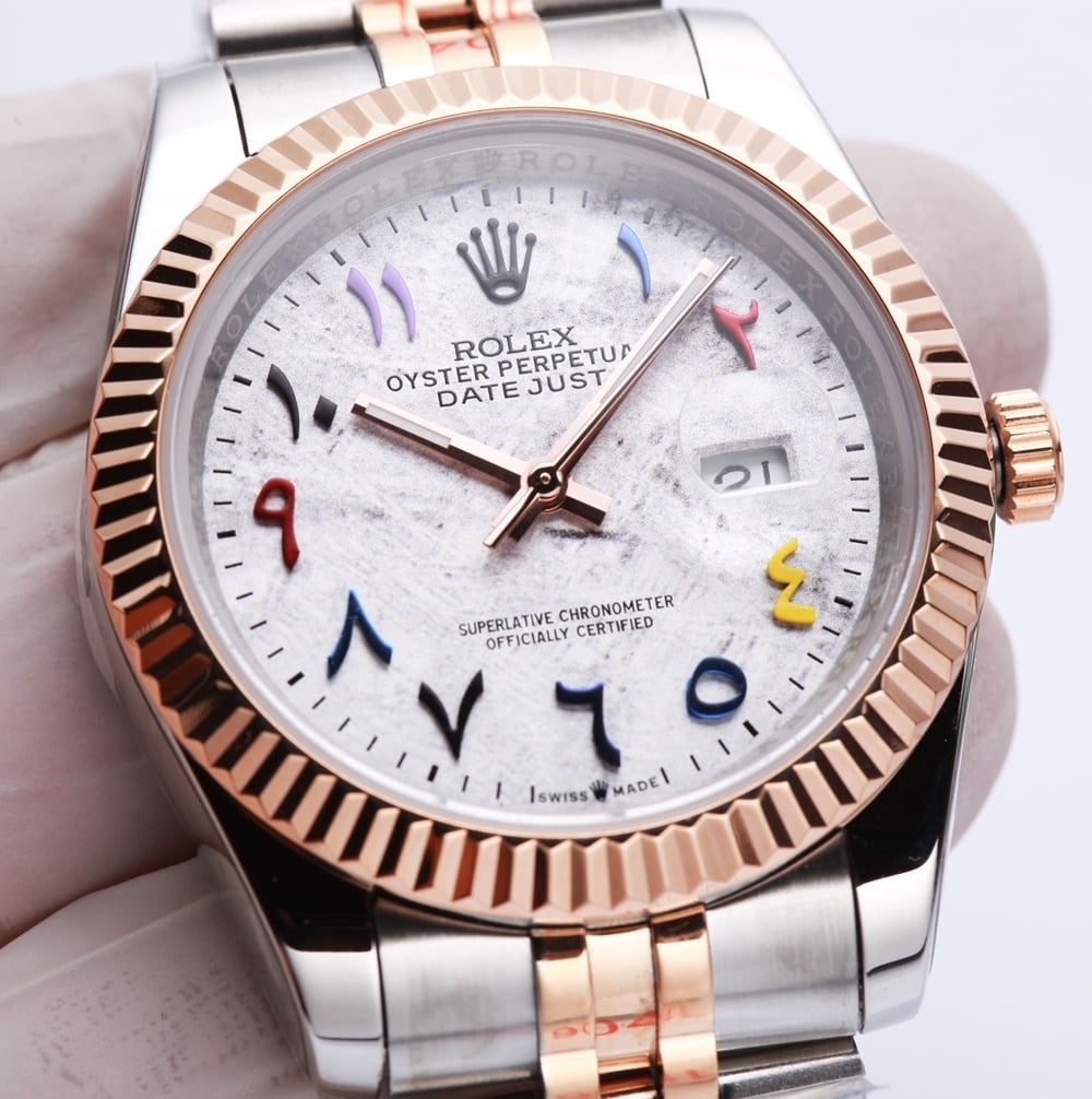 Rolex Datejust 41mm Oyster Perpetual Silver Toned For Men