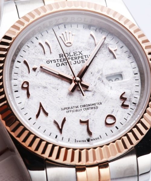 Rolex Datejust 41mm Oyster Perpetual Silver Toned For Men