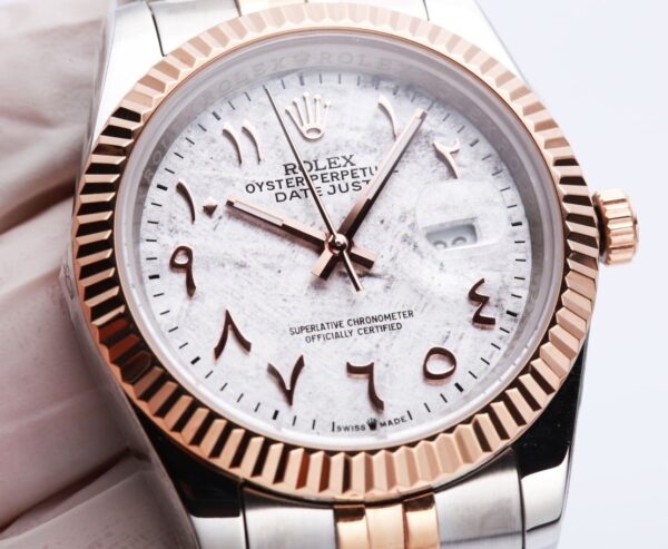 Rolex Datejust 41mm Oyster Perpetual Silver Toned For Men