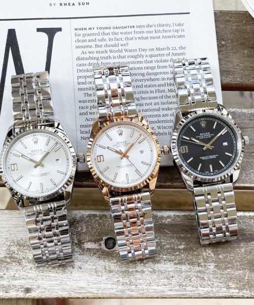 Rolex Datejust 41mm Oyster Perpetual Silver Toned For Men
