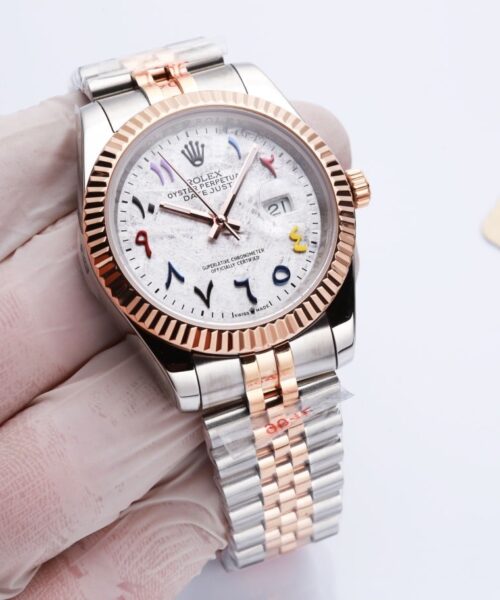 Rolex Datejust 41mm Oyster Perpetual Silver Toned For Men