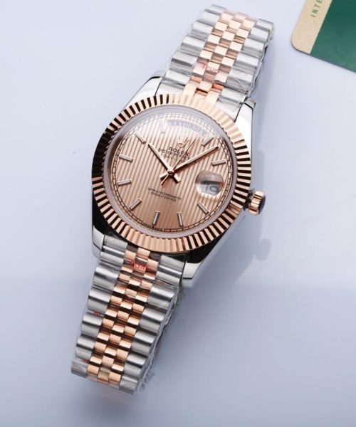 Rolex Datejust 41mm Oyster Perpetual Silver Toned For Men