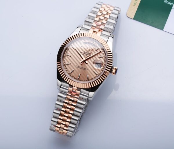 Rolex Datejust 41mm Oyster Perpetual Silver Toned For Men
