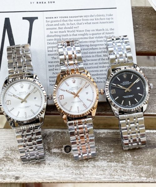 Rolex Datejust 41mm Oyster Perpetual Silver Toned For Men
