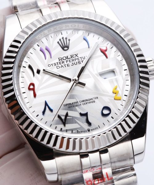Rolex Datejust 41mm Oyster Perpetual Silver Toned For Men
