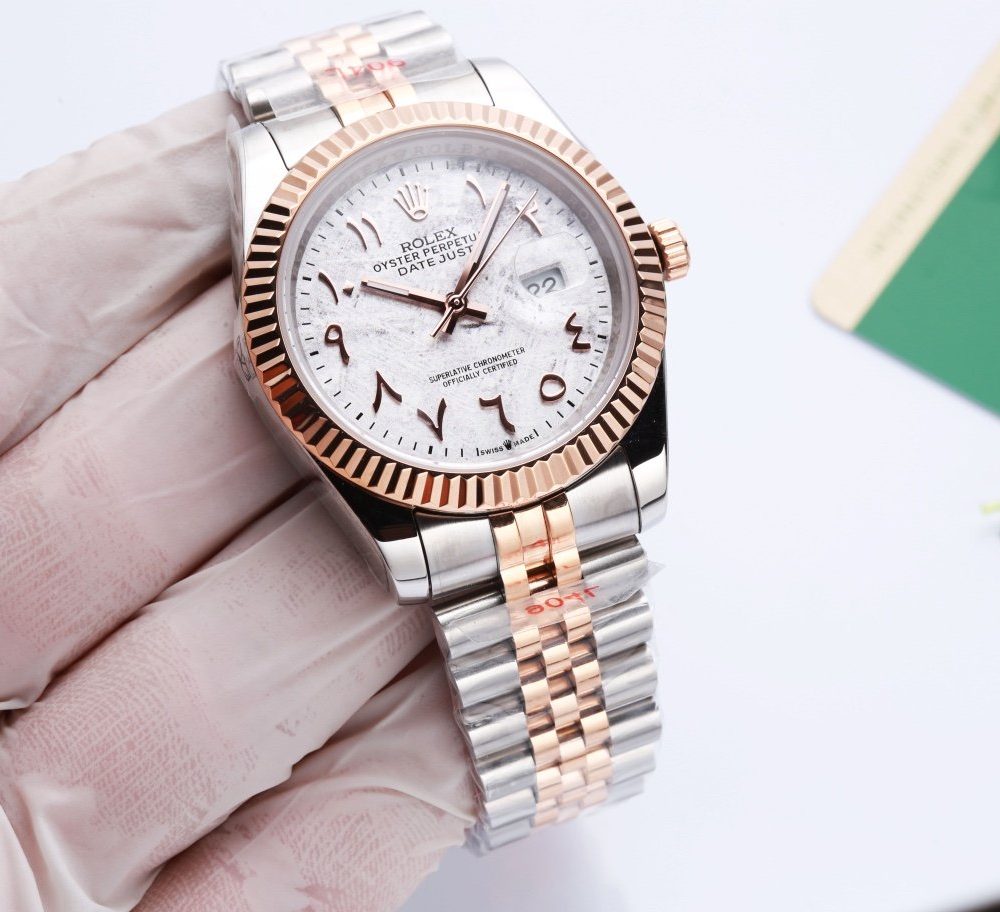 Rolex Datejust 41mm Oyster Perpetual Silver Toned For Men