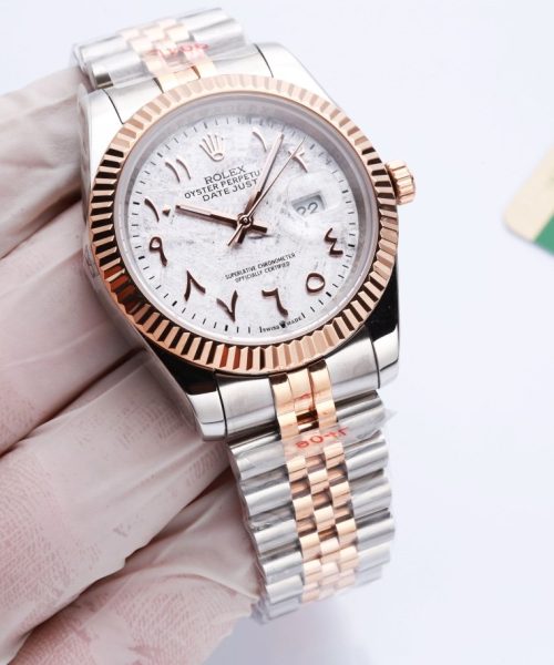 Rolex Datejust 41mm Oyster Perpetual Silver Toned For Men