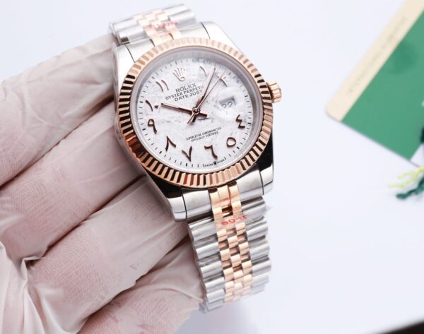 Rolex Datejust 41mm Oyster Perpetual Silver Toned For Men