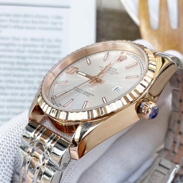 Rolex Datejust 41mm Oyster Perpetual Silver Toned For Men