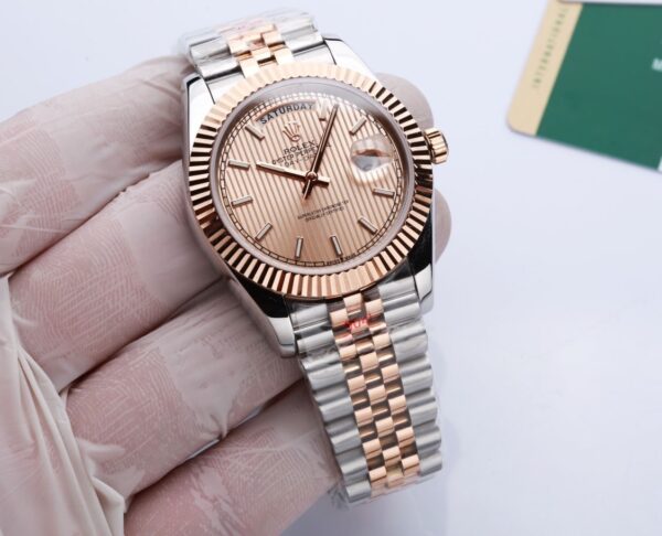 Rolex Datejust 41mm Oyster Perpetual Silver Toned For Men
