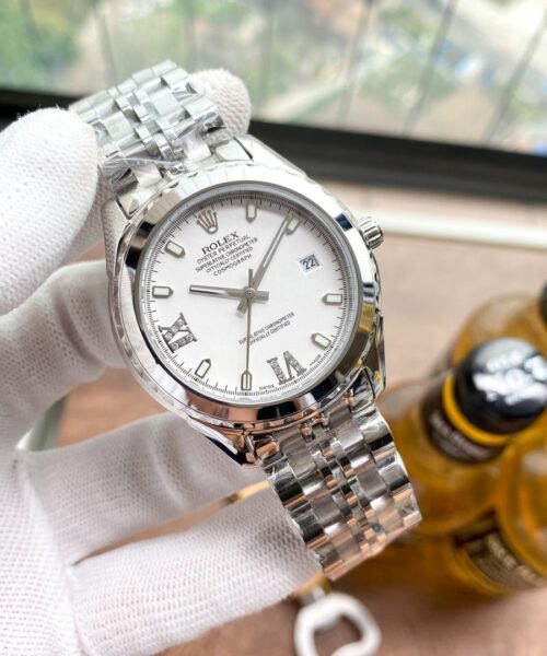 Rolex Datejust 41mm Silver Toned For Men