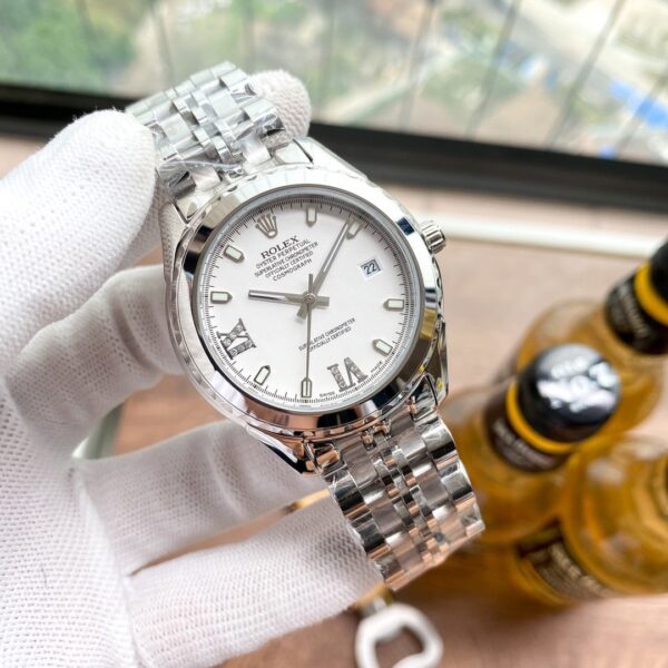Rolex Datejust 41mm Silver Toned For Men