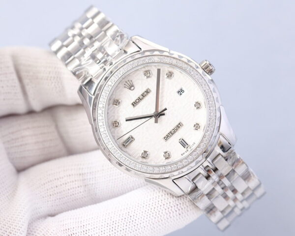 Rolex Datejust 41mm Silver Toned For Men