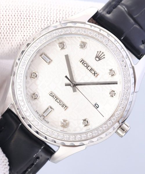 Rolex Datejust 41mm Silver Toned For Men