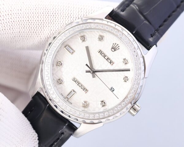 Rolex Datejust 41mm Silver Toned For Men