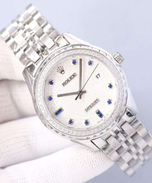 Rolex Datejust 41mm Silver Toned For Men
