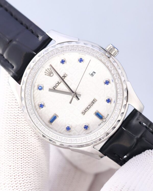 Rolex Datejust 41mm Silver Toned For Men