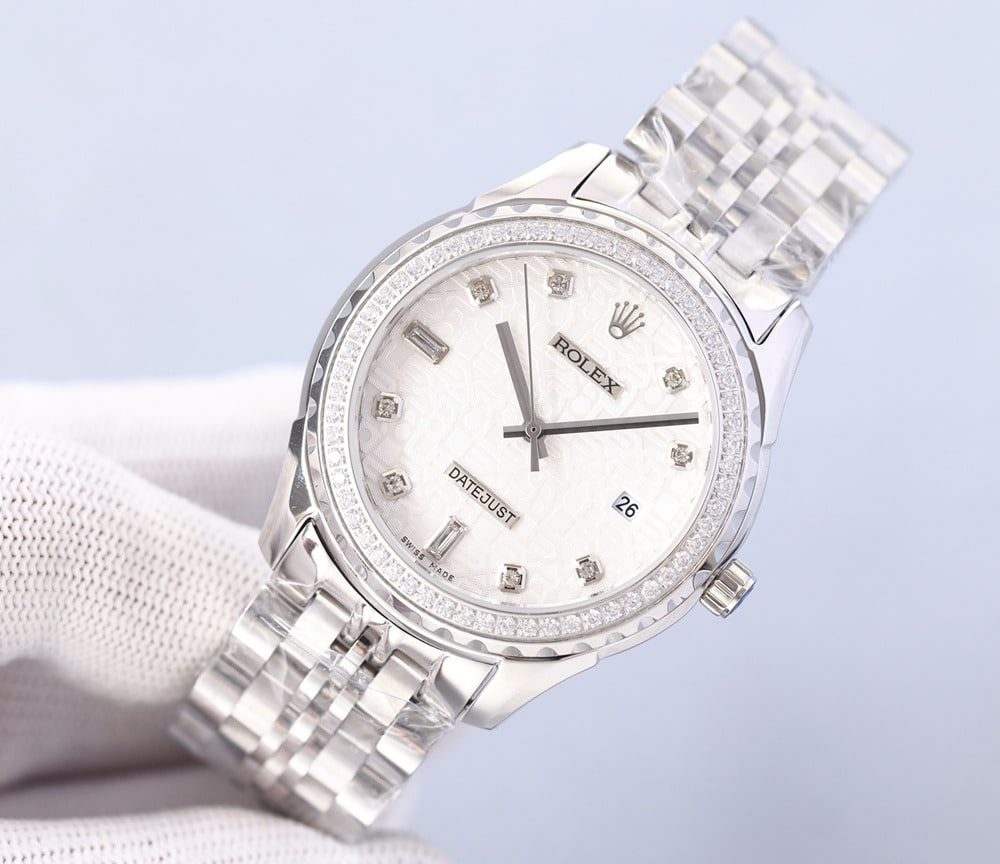 Rolex Datejust 41mm Silver Toned For Men