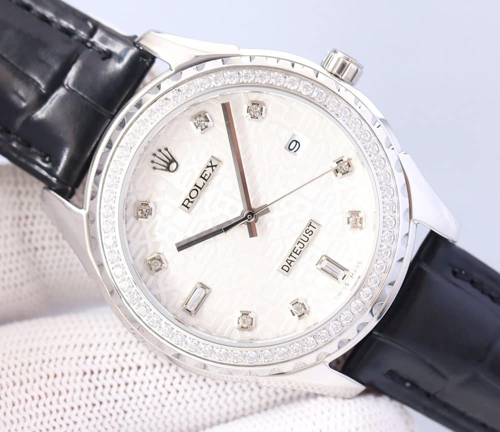 Rolex Datejust 41mm Silver Toned For Men